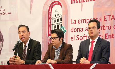 Conceden software para diseÃ±o de redes al CEC "Ing. Eugenio MÃ©ndez Docurro"