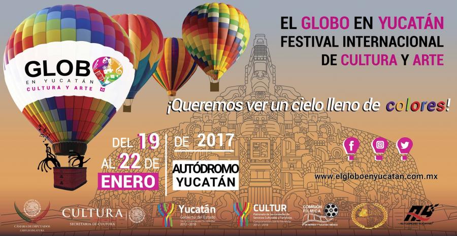 Programa del Festival del Globo en YucatÃ¡n