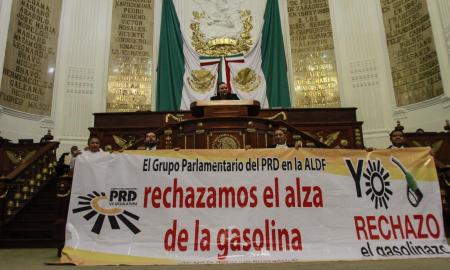 PROPONE PRD EN LA ALDF MEDIDAS ADICIONALES PARA ENFRENTAR LOS â€œGASOLINAZOSâ€