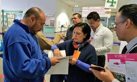El Gobierno de la CDMX apoya a migrantes deportados de los Estados Unidos