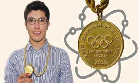 ALUMNO DE LA UNAM GANA  MEDALLA DE ORO EN OLIMPIADA NACIONAL DE FÃSICA