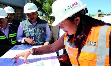 La construcciÃ³n del plantel Iztapalapa III del IEMS estÃ¡ al 97% de avance