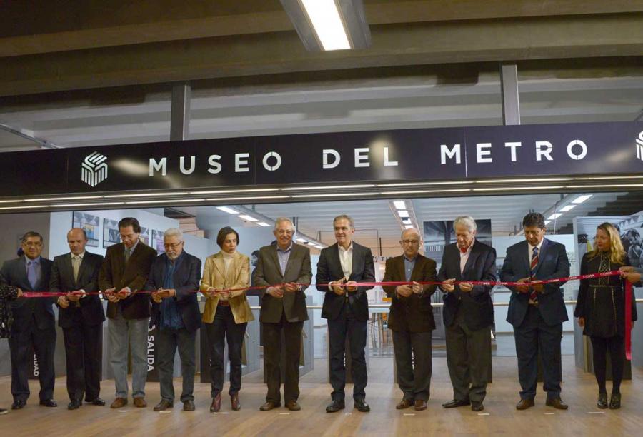 MUSEO DEL METRO MUESTRA EL TRAYECTO PARALELO DEL INAH Y EL SISTEMA DE TRANSPORTE COLECTIVO