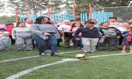 ENTREGÃ“ DIONE ANGUIANO PARQUE REHABILITADO EN XALPA