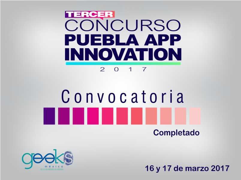 Lanzan concurso Puebla App Innovation 2017 