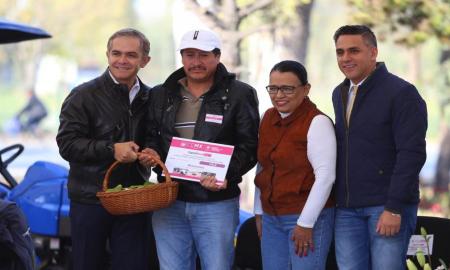 Gobierno capitalino refuerza acciones para apoyar a productores del campo de la CDMX