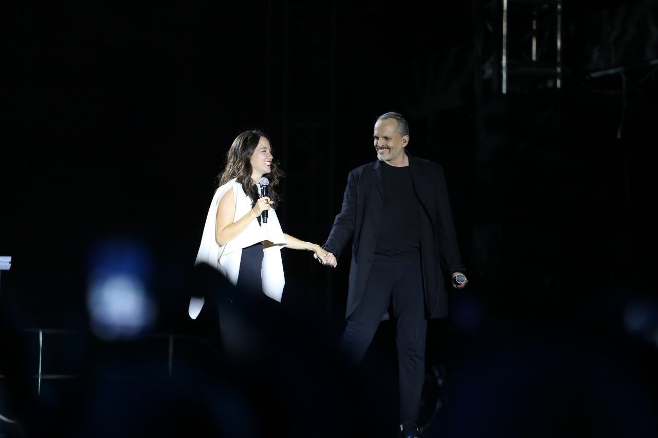 85 mil personas asistieron al concierto de Miguel Bosé en el Zócalo