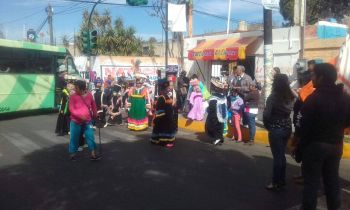 OPERATIVO DE SEGURIDAD EN FIESTA PATRONAL DE XOCHIMILCO