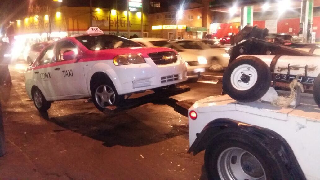 SEMOVI implementa operativo en Calzada de Tlalpan