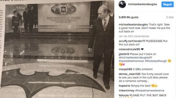 Keaton dice a Putin; No me obligues a ponerme el traje de nuevo