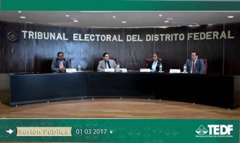 CONFIRMA TEDF ELECCIÓN DE LA JUNTA CÍVICA ELECTORAL EN SAN MIGUEL TOPILEJO