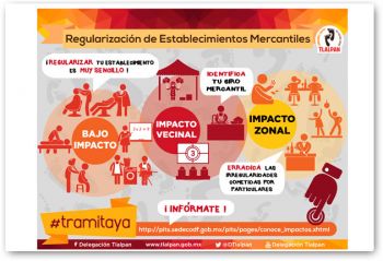 Inician campaña de regularización de establecimientos mercantiles en Tlalpan