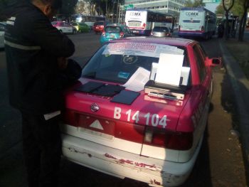 Semovi realizó supervision nocturna y matutina a transporte público