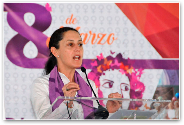 Presenta Claudia Sheinbaum Red de Mujeres Contra la Violencia en Tlalpan
