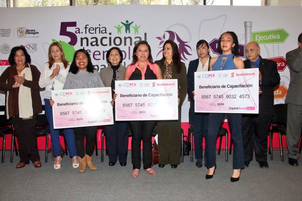 Delegación Álvaro Obregón llevó a cabo la 5a. Feria de Empleo para la Mujer