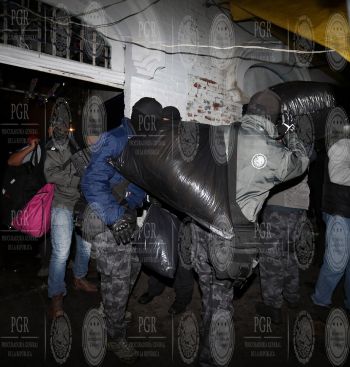 ASEGURAN 82 KILOGRAMOS DE MARIGUANA Y VARIOS INMUEBLES EN UN CATEO REALIZADO EN CDMX