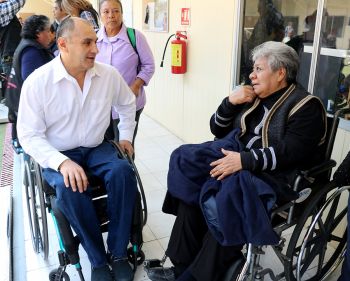 REALIZA FIDEL PÉREZ DE LEÓN RECORRIDO DE SUPERVISIÓN Y CONVIVENCIA EN LA CASA DE ENCUENTRO DE LAS PcD