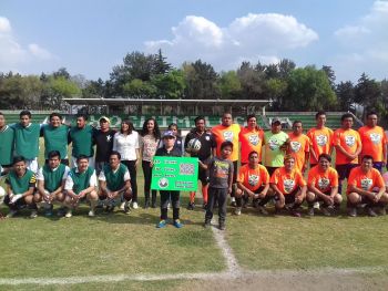 REALIZAN TORNEO DE FÚTBOL PARA CIEGOS EN XOCHIMILCO