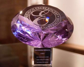 La CDMX recibió el reconocimiento Premios Excelencias Turísticas 2016