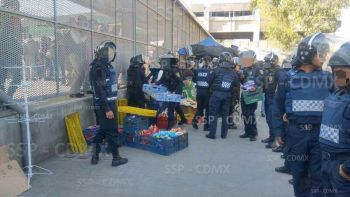 SSP-CDMX DESPLIEGA OPERATIVO PARA INHIBIR COMERCIO INFORMAL EN EL METRO