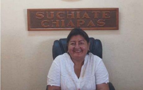 Detienen a Alcaldesa de Suchiate, en Chiapas.