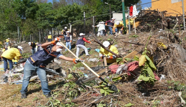 INICIA ÁLVARO OBREGÓN ACCIONES PARA PREVENIR RIESGOS POR LLUVIAS EN BARRANCAS, TALUDES Y ZONAS MINADAS