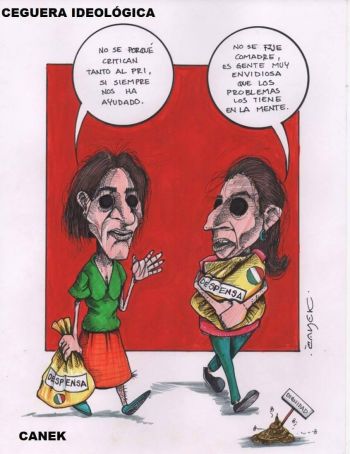 El Cartón por Canek Leyva "Ceguera Ideológica"