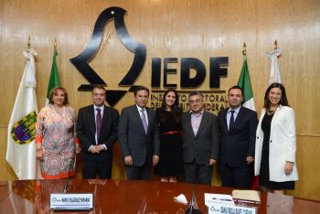 Reconoce IEDF labor de consejera electoral Dania Paola Ravel Cuevas