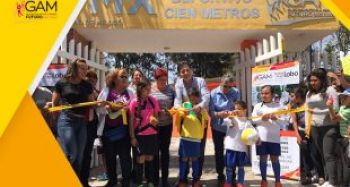 INAUGURA LOBO ROMÁN MODERNO CENTRO DEPORTIVO CIEN METROS