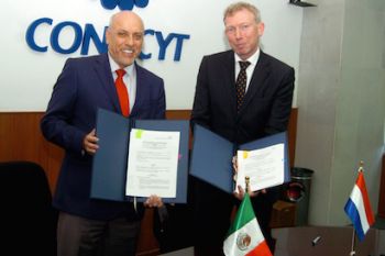 Firman el Conacyt y Universidad de Twente convenio para fortalecer intercambio académico