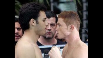 Intercambio de insultos previos a la pelea, Canelo y Julio César Chávez Junior