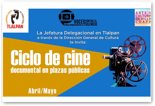 Llegan a Tlalpan festivales de cine nacional