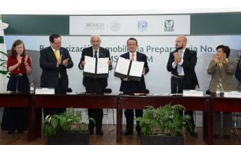 LA UNAM Y EL IMSS REGULARIZAN PREDIO QUE OCUPA LA PREPARATORIA 9 DESDE 1964