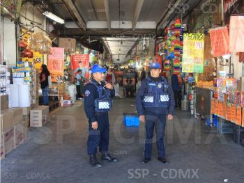 SSP-CDMX INCREMENTA PRESENCIA POLICIAL EN LA CEDA PARA REFORZAR LA SEGURIDAD