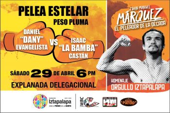 ANUNCIAN FUNCIÒN DE BOX; HABRÁ HOMENAJE AL TETRACAMPEÓN JUAN MANUEL MÁRQUEZ
