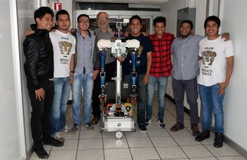 CON LA ROBOT JUSTINA, GANAN UNIVERSITARIOS TORNEO MEXICANO DE ROBÓTICA 2017