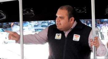 El Subsecretario de Trasporte de la SEMOVI realiza operativo para evitar abusos en el alza de tarifas del transporte público de la CDMX
