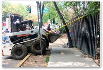 Recupera Tlalpan vialidad cerrada de manera irregular