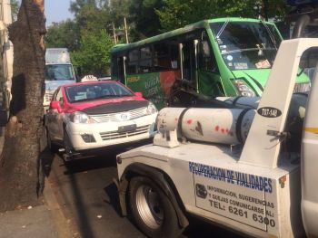 La Semovi, sancionó a 133 unidades de transporte público concesionado