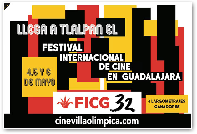 Proyectarán en Tlalpan muestra del Festival Internacional de Cine de Guadalajara