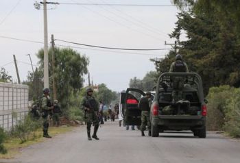 CINCO MUERTOS EN ATAQUE AL EJÉRCITO EN PUEBLA