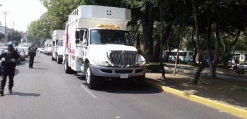 ESTRENAN CAMIONES RECOLECTORES DE BASURA