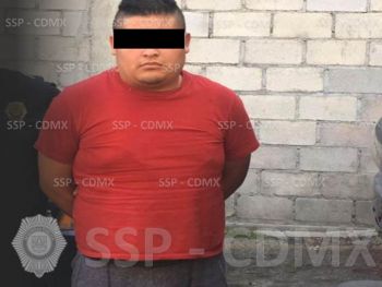 DETIENE SSP-CDMX A HOMICIDA EN IZTAPALAPA