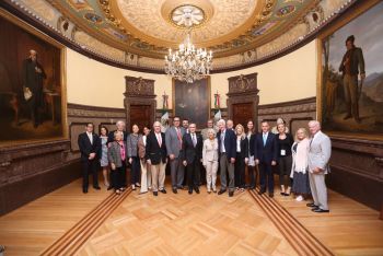 Se reúne Jefe de Gobierno con miembros del Pacific Council on Internacional Policy