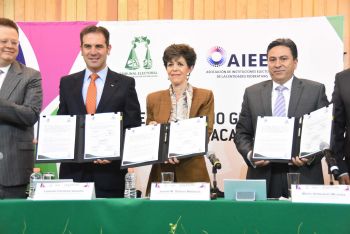 Firman Convenio General de Colaboración Académica AIEEF y TEPJF