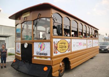 IZTAPALAPA PONE EN MARCHA TRANVÍA TURÍSTICO