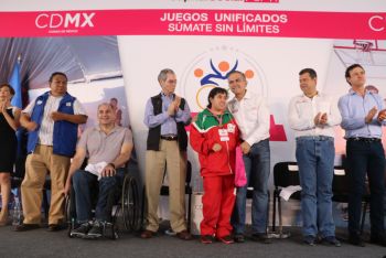 ARRANCAN GOBIERNO DE LA CDMX, SEDESO, SEDESA, STyFE, COPARMEX, INDEPEDI, DIF-CDMX Y UIC LOS JUEGOS UNIFICADOS 2017