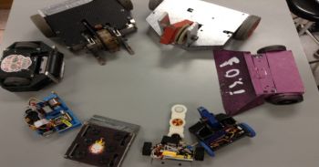 Celebran torneo de mini robótica en la EXPO ESCOM