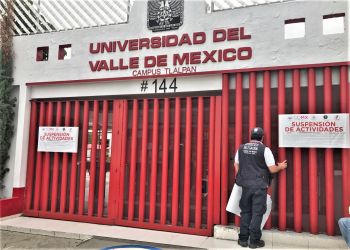Colocan sellos de suspensión a UVM en Tlalpan