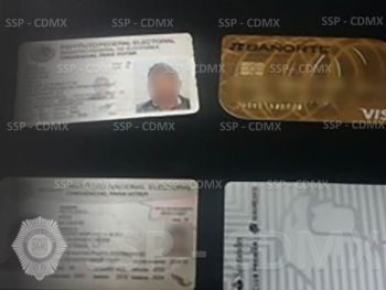 DETIENEN A 2 PERSONAS POR USO INDEBIDO DE TARJETAS DE CRÉDITO
